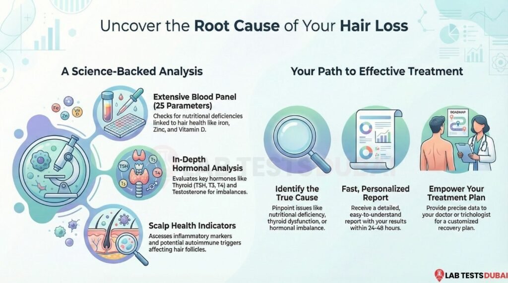 Comprehensive Hair Loss Test Package in Dubai