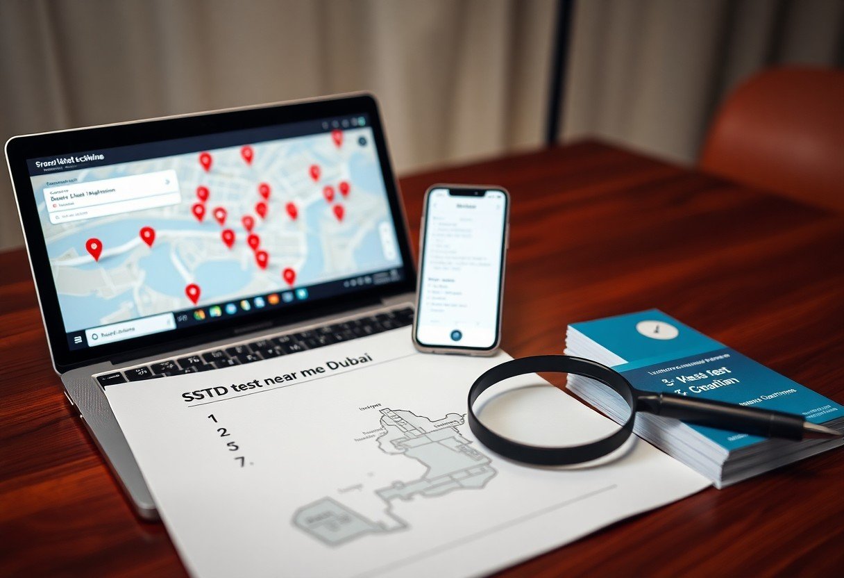 5 steps to find best std test dubai