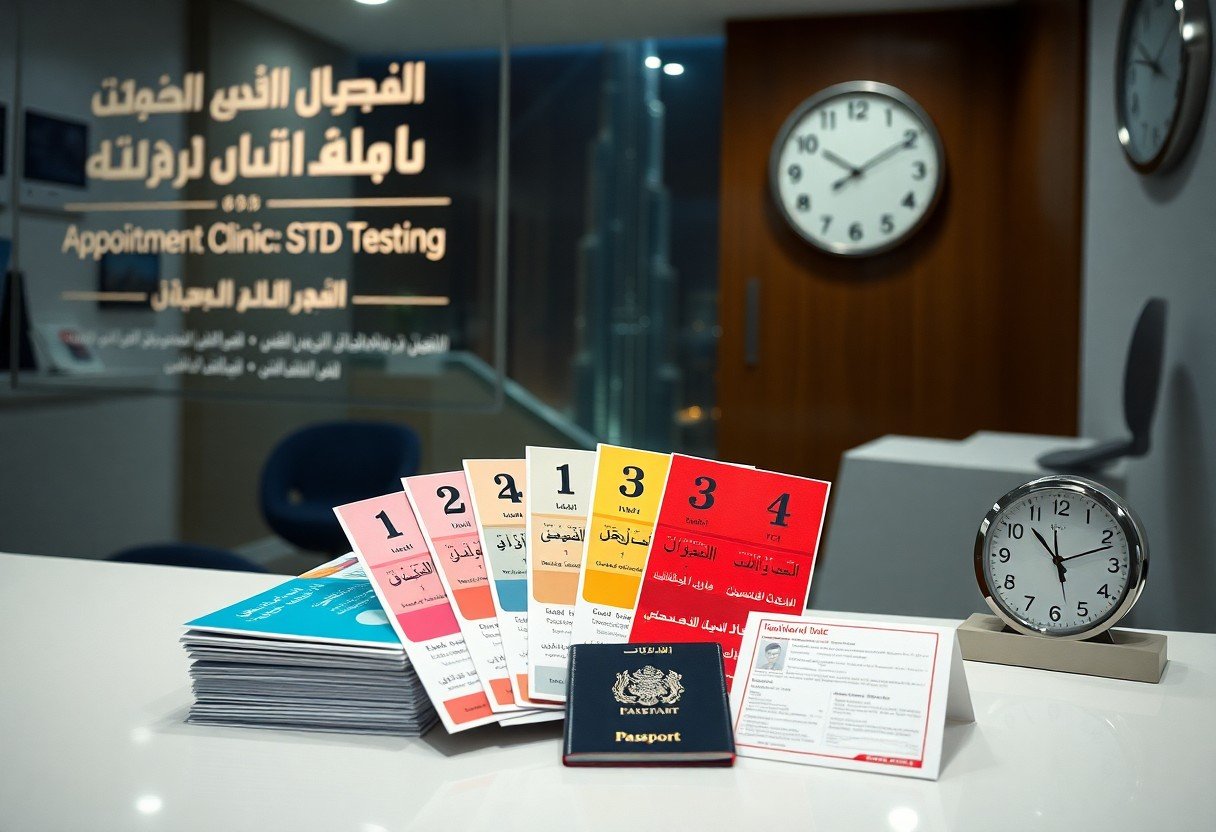 5 steps to find best std test dubai