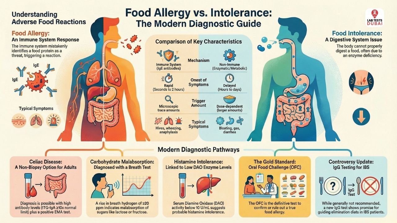 Food Allergy vs Food Intolerance 2