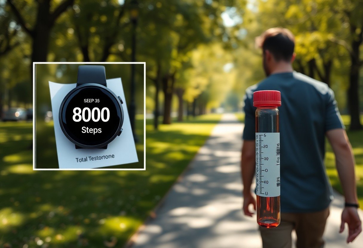 walking 8000 steps testosterone effects ccn